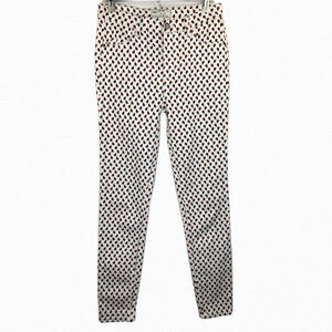 Free People‎ Womens Size 27 Skinny Jeans Printed FP Logo White NWOT